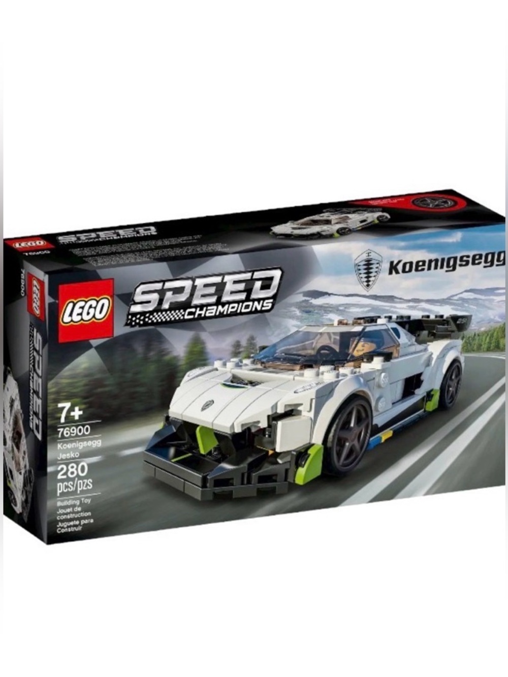 LEGO Speed Champions #76900 Koenigsegg Jesko 280Pcs Retired Set New in Box